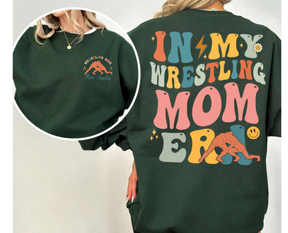 In My Wrestling Mom Era Sweatshirt, Wrestling Mom Hoodie, Sports Mama Sweater, Wrestler Mom Gift, Game Day, Mothers Day Gift, Gift for Her