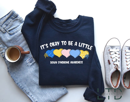 It's Okay To Be A Little Extra Shirt, Down Syndrome Shirts, Down Syndrome Teacher Shirt, Extra Chromosome Shirt, Down Syndrome Raglan Shirt