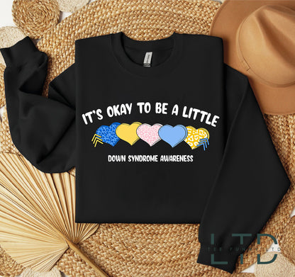 It's Okay To Be A Little Extra Shirt, Down Syndrome Shirts, Down Syndrome Teacher Shirt, Extra Chromosome Shirt, Down Syndrome Raglan Shirt