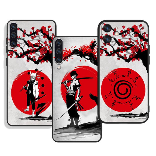 Japanese anime protective phone case for iPhone