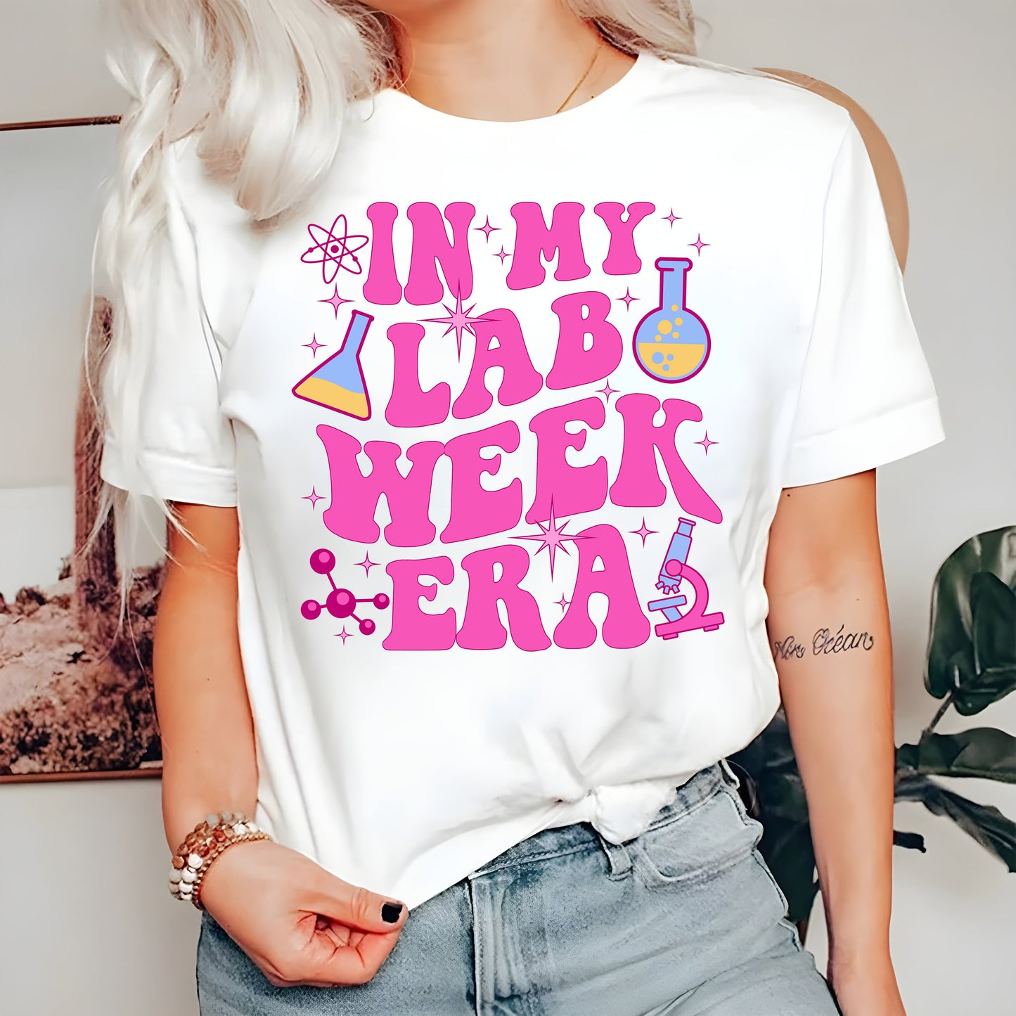 LAB WEEK ERA Retro Sweatshirt, Medical Lab Science, Pathology Gift, Phlebotomist, Lab Assistant,Blood Bank,Lab Scientist Tee, Microbiologist