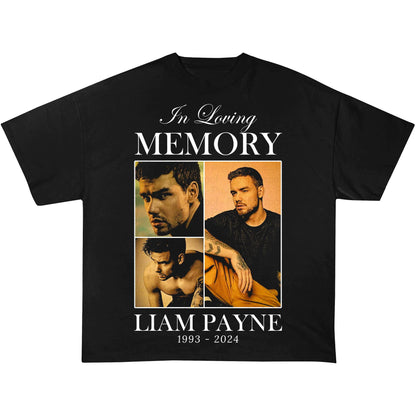 Liam Payne , In Loving Memory Of Liam Payne T-shirt, Rip Liam Payne, One Direction Tribute, One Direction Fan Tee