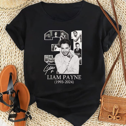 Liam Payne 31 Years Shirt, Liam Payne Tribute Shirt, Liam Payne RIP 1993-2024 Shirt, Liam Payne Homage Shirt, In Memory Of Liam Payne Shirt