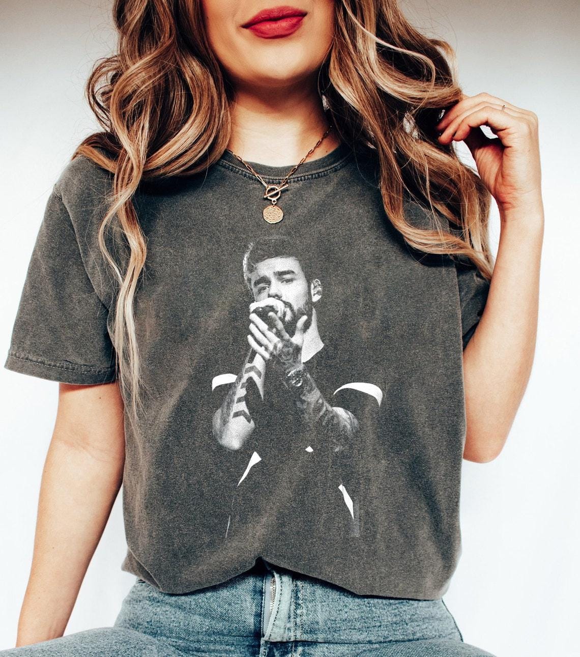 Liam Payne One Dirction T-Shirt, Retro Liam Payne Tribute Shirt, One Direction Music Band Shirt, 1D Thanks For Memories Shirt, Gift For Fan