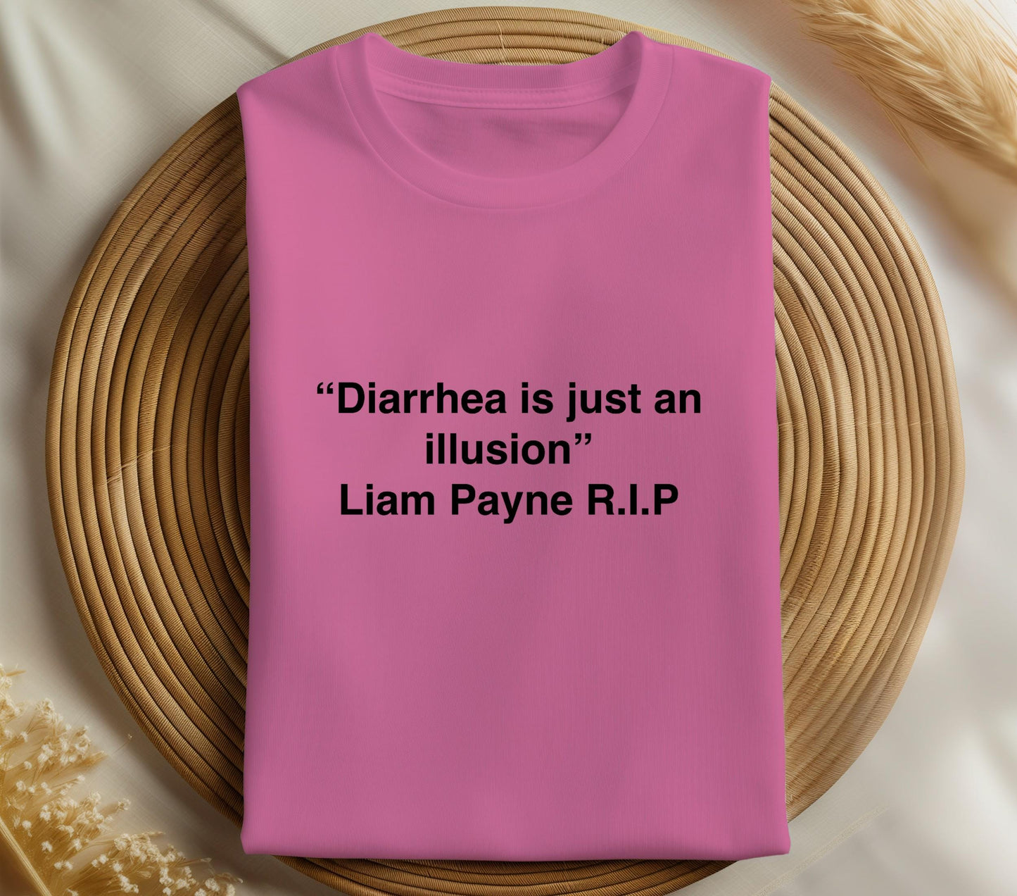 Liam Payne Memorial T-shirt, Liam Payne Cursed One Direction T-shirt, Diarrhea is Just An Illusion Tee, Rest In Peace, Honor the Icon