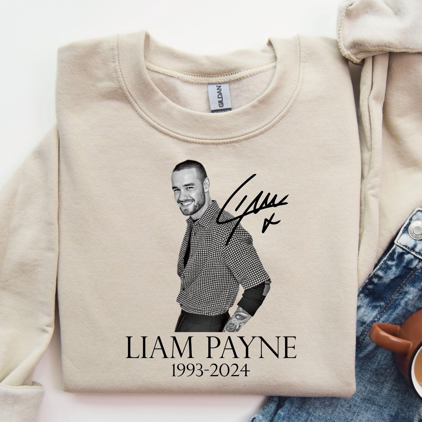 Liam Payne Tribute Shirt, RIP Liam Payne Sweater, In Memory Of Liam Payne Sweatshirt, Liam Payne Fan Gift, Thank You Liam Payne 2024 Shirts
