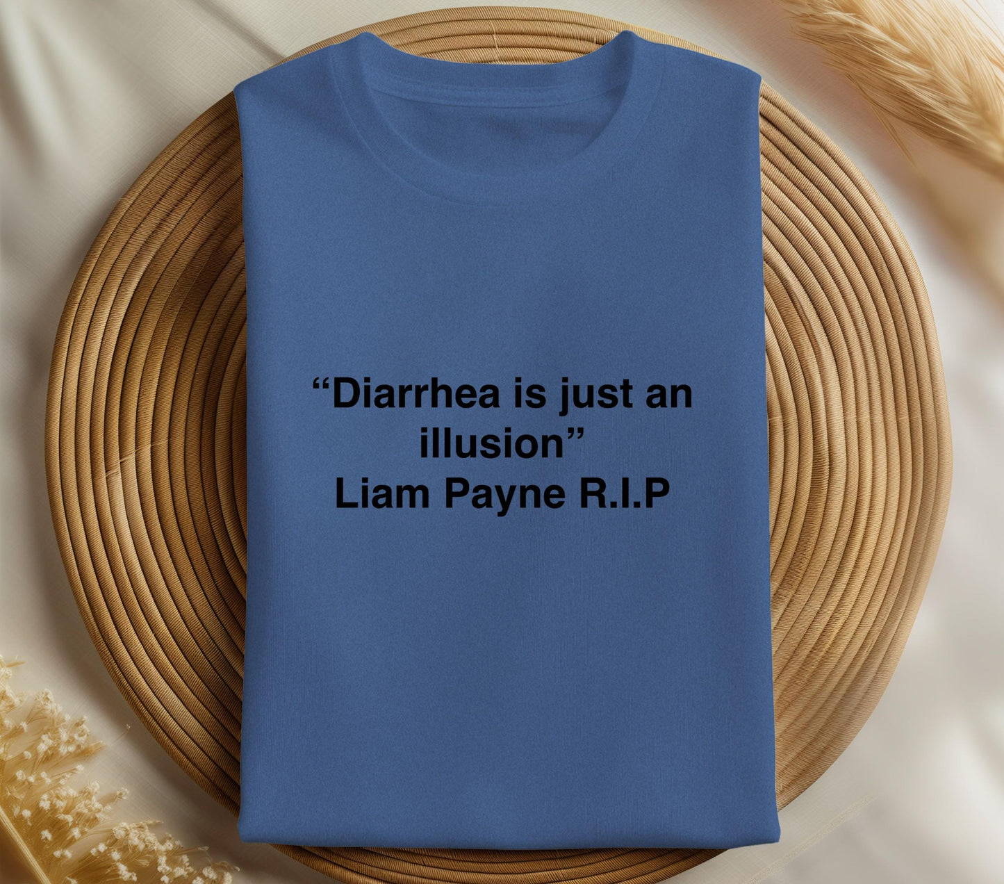 Liam Payne Memorial T-shirt, Liam Payne Cursed One Direction T-shirt, Diarrhea is Just An Illusion Tee, Rest In Peace, Honor the Icon