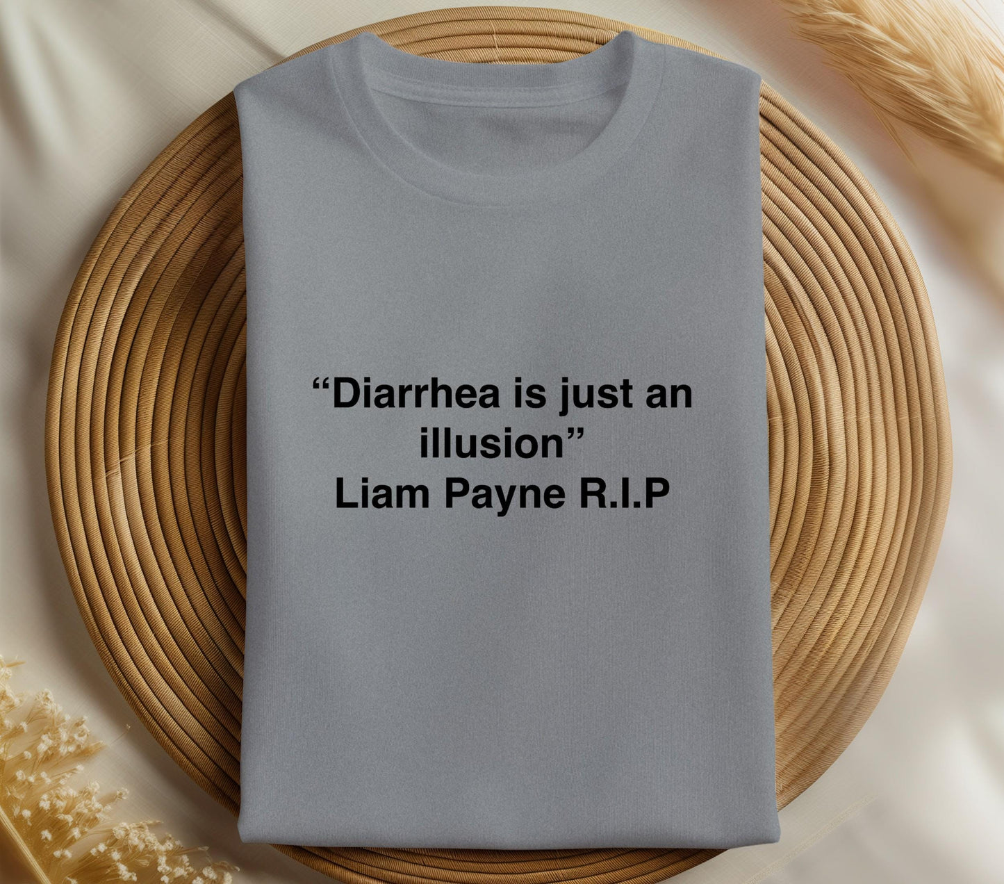 Liam Payne Memorial T-shirt, Liam Payne Cursed One Direction T-shirt, Diarrhea is Just An Illusion Tee, Rest In Peace, Honor the Icon