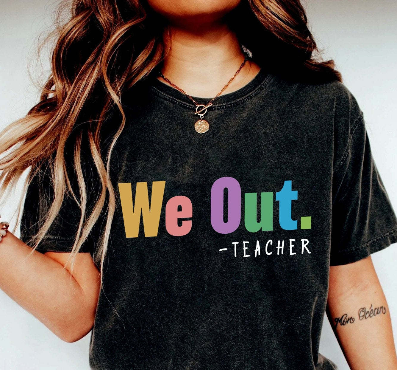 Last Day Of School Teacher T-shirt, We Out Teacher Shirt, Class Dismissed Tee Shirt, Matching End Of Year Teacher Shirts