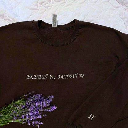 Kokoni Sweatshirt or Hoodie, Custom Embroidered Gift from Photo Name