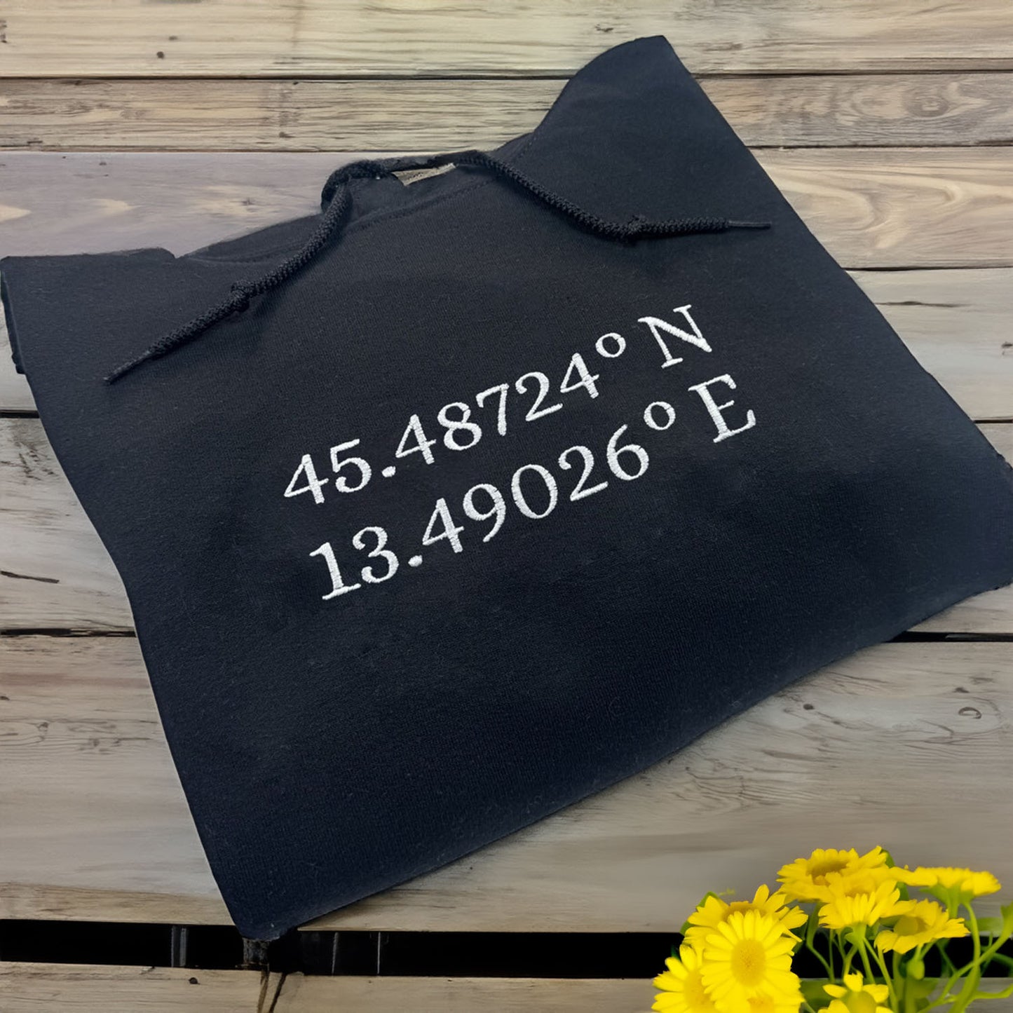 Kokoni Sweatshirt or Hoodie, Custom Embroidered Gift from Photo Name