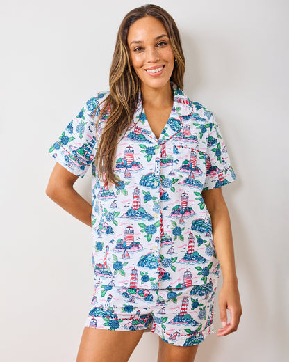 Lighthouse Keeper - Short Pajamas Set - Cloud