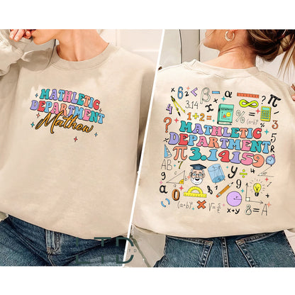 Math Teacher Shirt, Pi Day Shirt, Math Department Squad Tee, Math Lover Gift, Funny Math, Mathletic Department Shirts, Funny Teacher