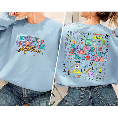 Math Teacher Shirt, Pi Day Shirt, Math Department Squad Tee, Math Lover Gift, Funny Math, Mathletic Department Shirts, Funny Teacher
