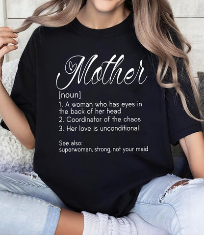 Mother Definition Shirt, Mother Long Sleeve, Mothers Day Sweatshirt, Mom Definition Shirt,Mom Life Long Sleeve,Meaning Of Mother Long Sleeve