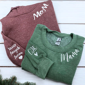 Mama Multi-pack Embroidered Crewneck Sweatshirts & Hoodies