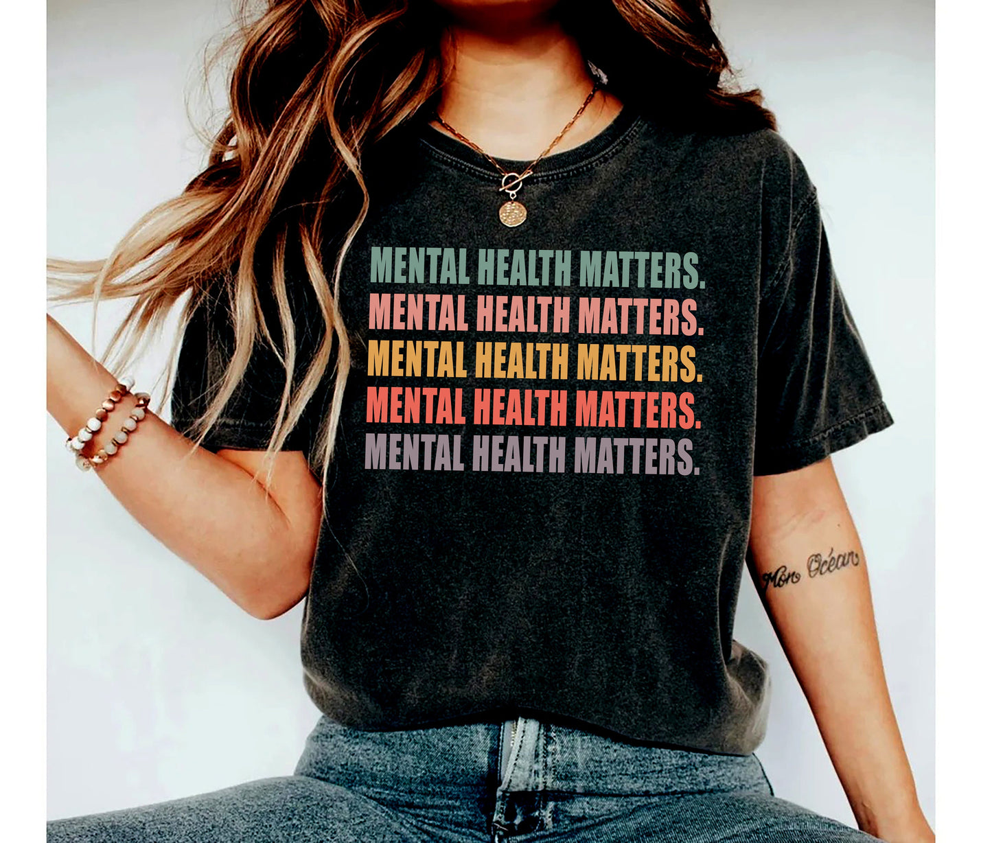 Mental Health Awareness T-Shirt, Mental Health Matters Shirt, Mental Health Advocate Tee, Mental Health Support T-shirt, mors dag gave