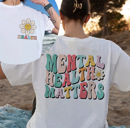 Mental Health Matters Shirt End The Stigma T-Shirt, Therapist Tee, Mental Health Shirt, Anxiety Shirt, Awareness Tee, Psychologist Shirt