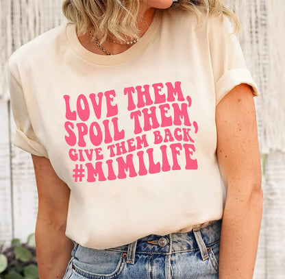 Mimi Shirt, Funny Mimi Tee, Mimi Shirt, Best Mimi Shirt, Mimi Life Leopard Tee, Gift for Mimi, Grandmother Shirt, Grandma gift, Mother's Day