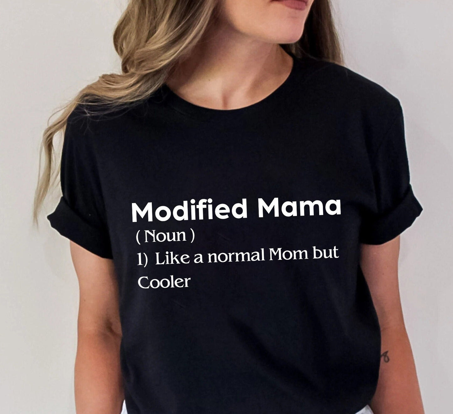 Modified Mom T-Shirt - Tattoo Shirt Tattoo Tee Hipster Shirt, Birthday Gift Graphic Tee, Womens Shirt, Tattoo Lover Shirt, Inked Mom