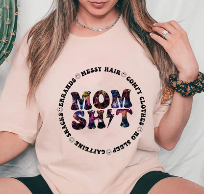 Mom Shit T-shirt, Mama-skjorte, Funny Mama-skjorte, gave til mor, mor-gave, ny mor-gave