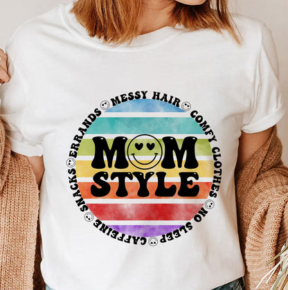 Mom Style Tee shirt, Mama Shirt, Funny Mama Shirt, Gift For Mom, Mom Gift, New Mom Gift