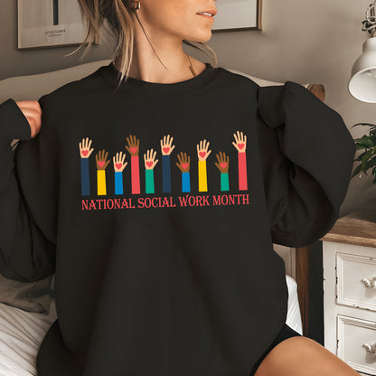 National Social Work Month Sweatshirt, Social Worker Tank Top, School Social Worker Shirt, Social Worker Gift, Social Worker Graduation Gift