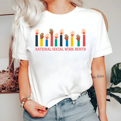 National Social Work Month Sweatshirt, Social Worker Tank Top, School Social Worker Shirt, Social Worker Gift, Social Worker Graduation Gift
