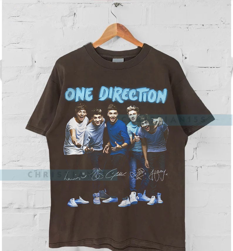 On.e Direc.tion shirt, 1d shirt, member's signature On.e Direc.tion Shirt, country music, Pop Music Fan shirt Gift for men women tshirt