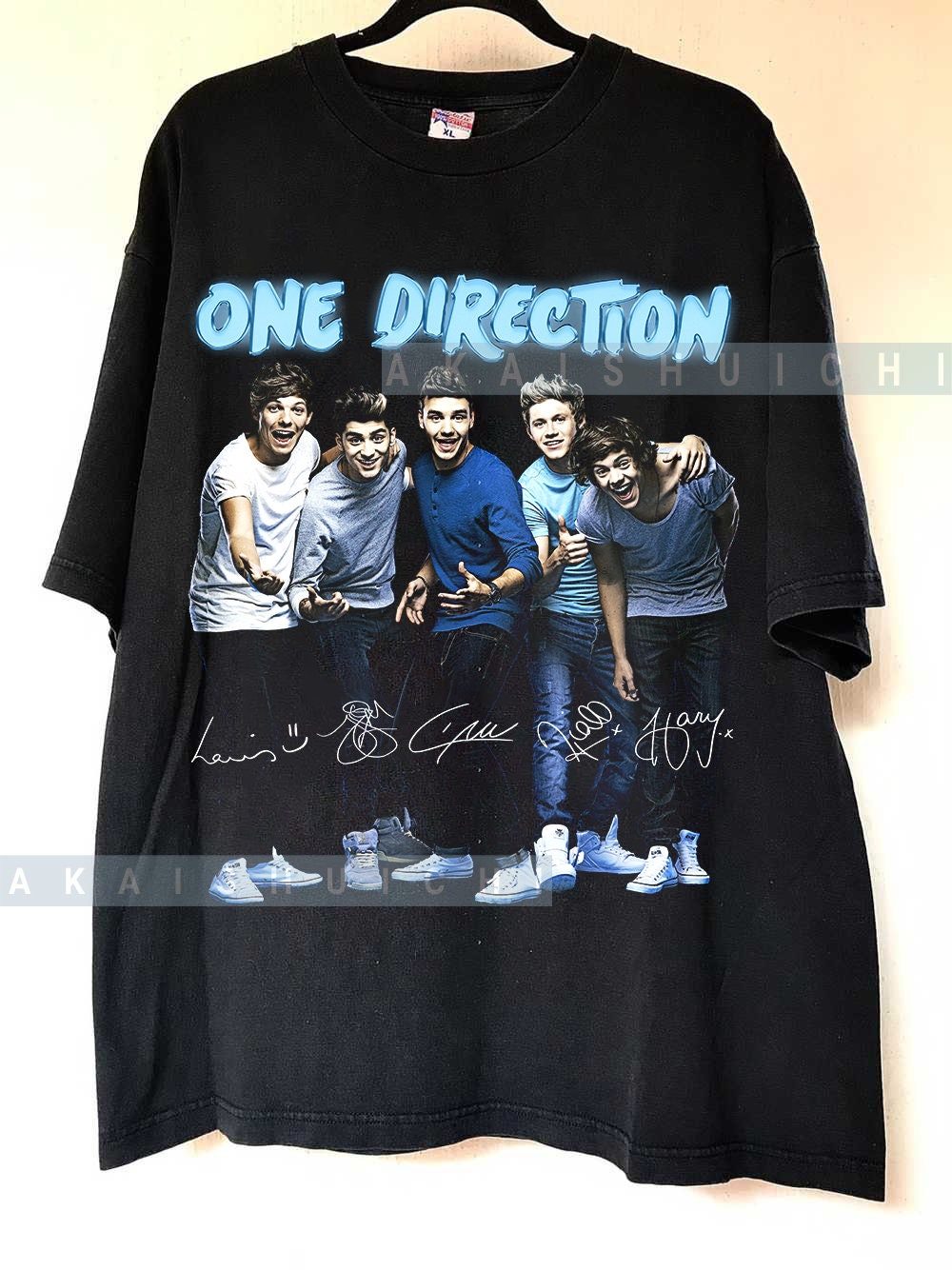 On.e Direc.tion shirt, 1d shirt, member's signature On.e Direc.tion Shirt, country music, Pop Music Fan shirt Gift for men women tshirt