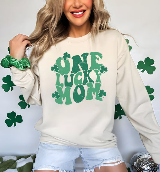 One Lucky Mon Shirt, Dad St. Patrick's Day Shirt, One Lucky Daddy Tee, Lucky Dad Top, St Patricks shirt for Mon Shir