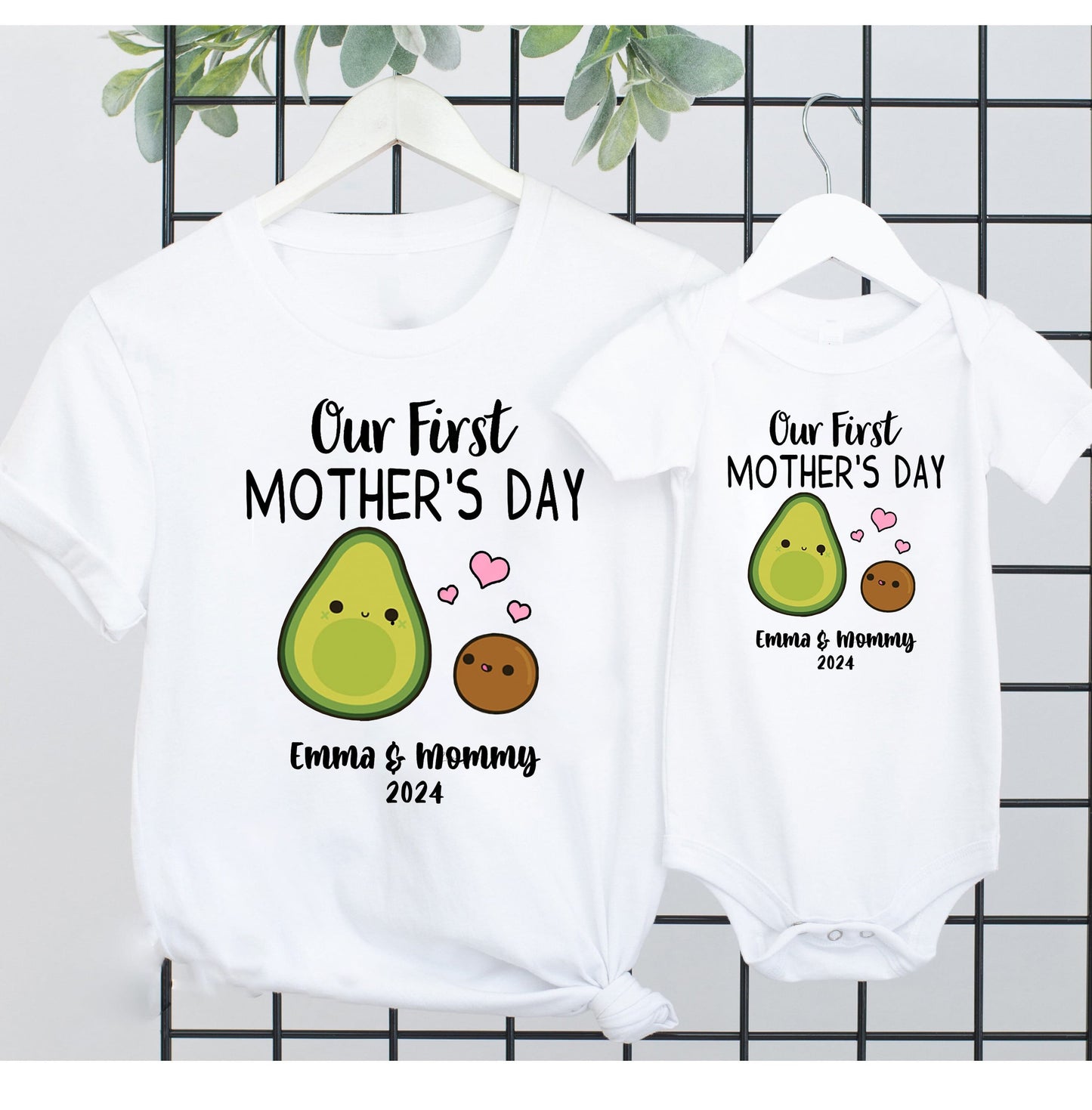 Our First Mothers Day Gift, First Mother's Day Gift, Mothers Day Baby Outfit, 1st Mothers Day Vest, New Mummy and Baby Outfit, Baby mom tee