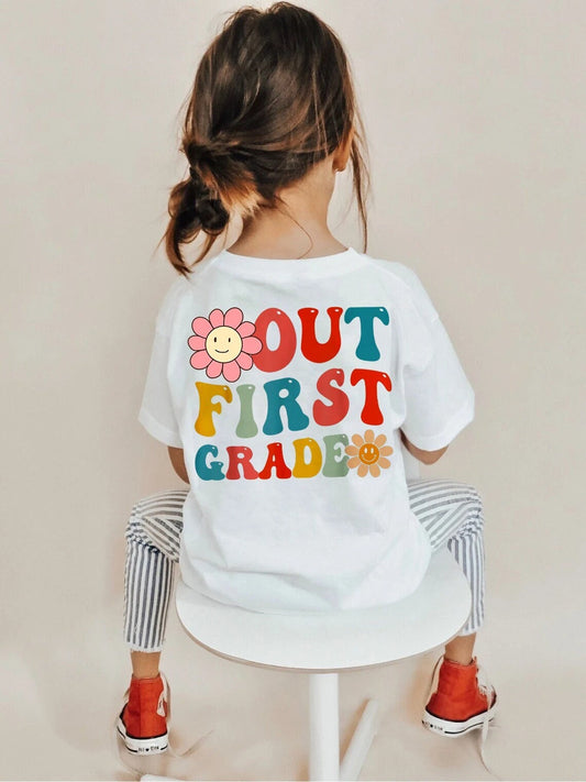 Peace out First Grade shrt, Peace out 1st Grade Shirt, First grade shirt, Teacher Shirt, 1st grade shirt, end of year shirts, Last day kid