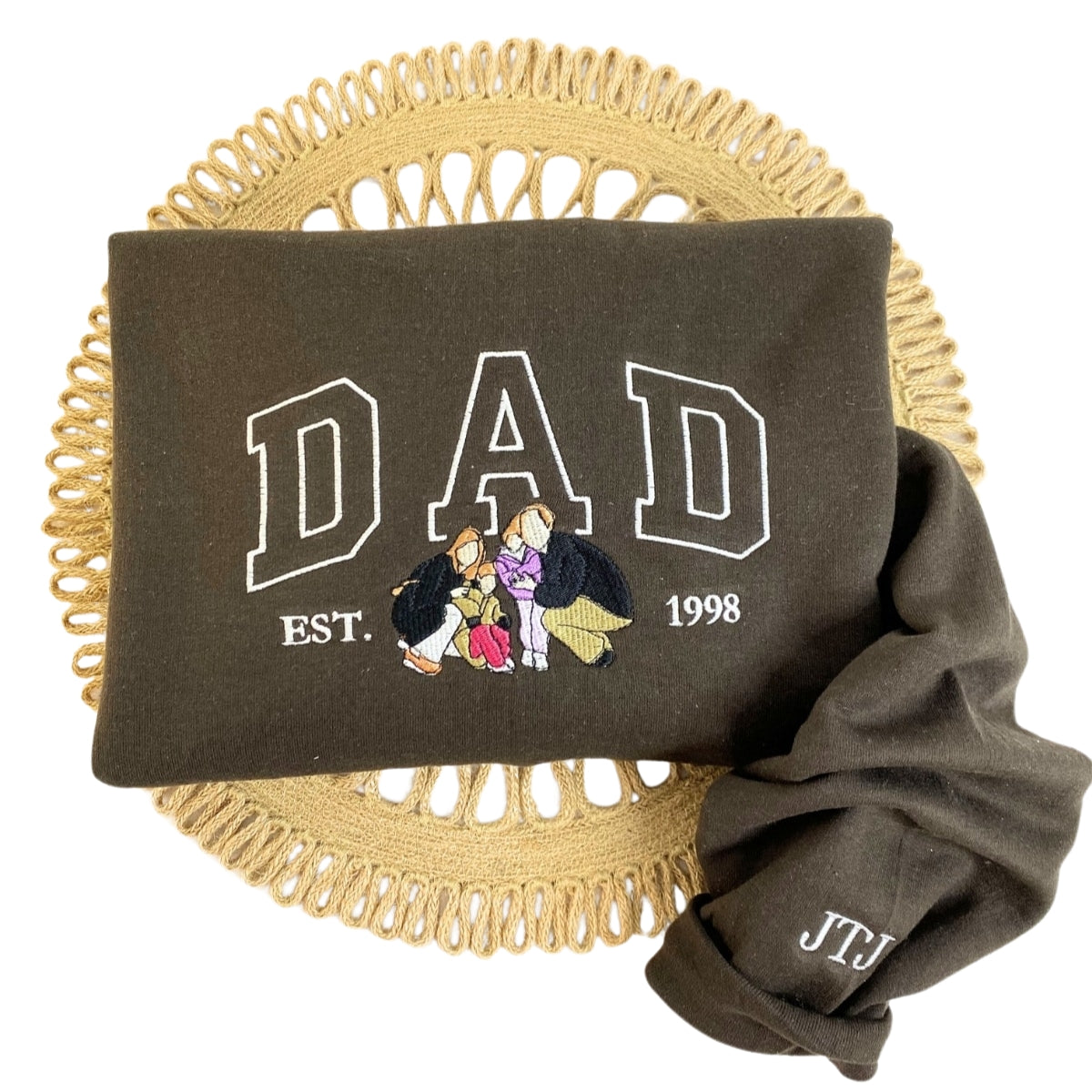 Personalized Gifts for Mom and Dad, Embroidered Photo Sweatshirt  Hoodie