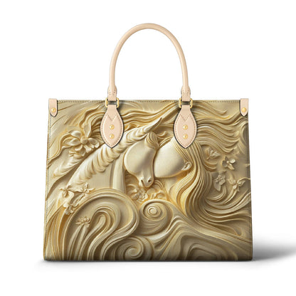 Horse Leather Bag Celestial Horse Embrace