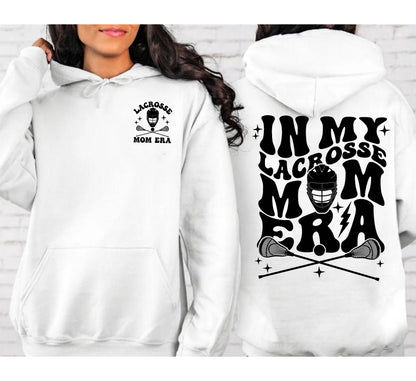 Retro In My Lacrosse Mom Era Sweatshirt, Lacrosse Mom Shirt, LAX Mama, Retro Game Day Shirt, Team Mom Gift, In My Era Shirt, Lacorsse