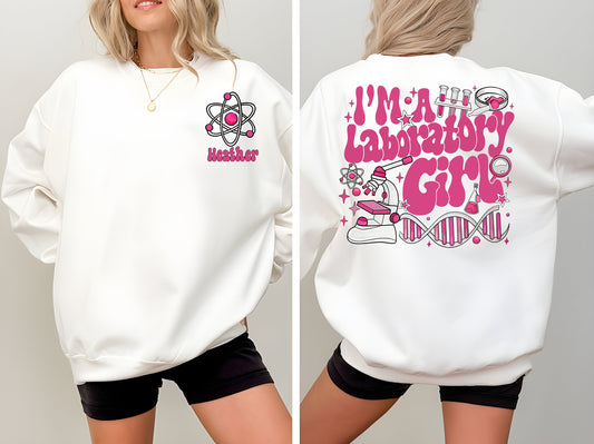 Retro Lab Week Shirt, Medical Lab Science Sweatshirt, Lab Tech Team Hoodie, Med Tech Shirt,Lab Scientist Med Lab Gift For Scientist Coworker