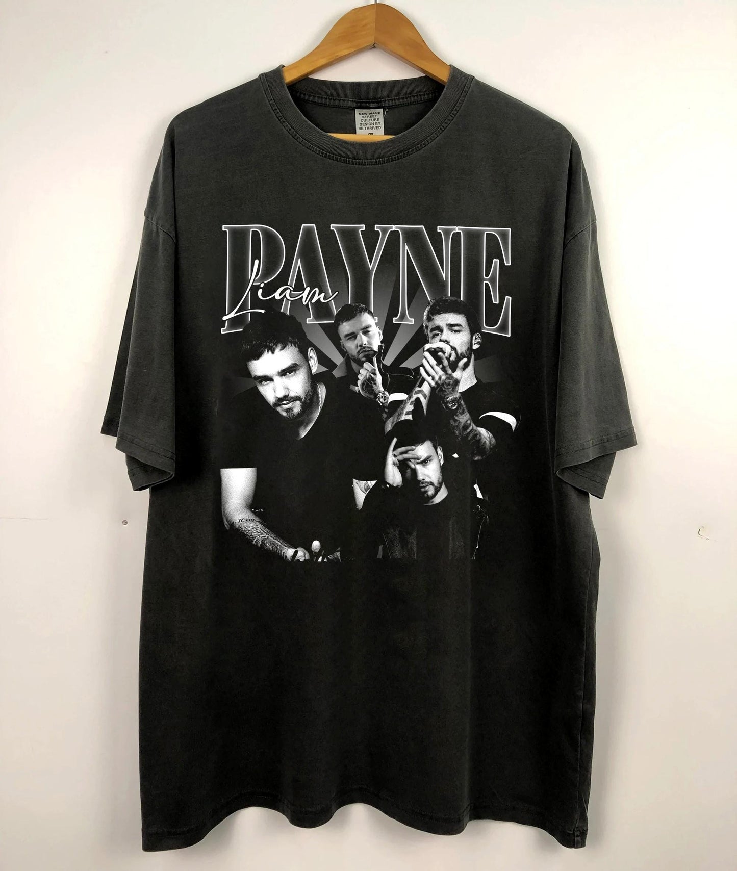 Retro Liam Payne Shirt, 90s Liam Payne unisex tshirt, In Memory Of Liam Payne, member's signature On.e Direc.tion Shirt, Gift for fans