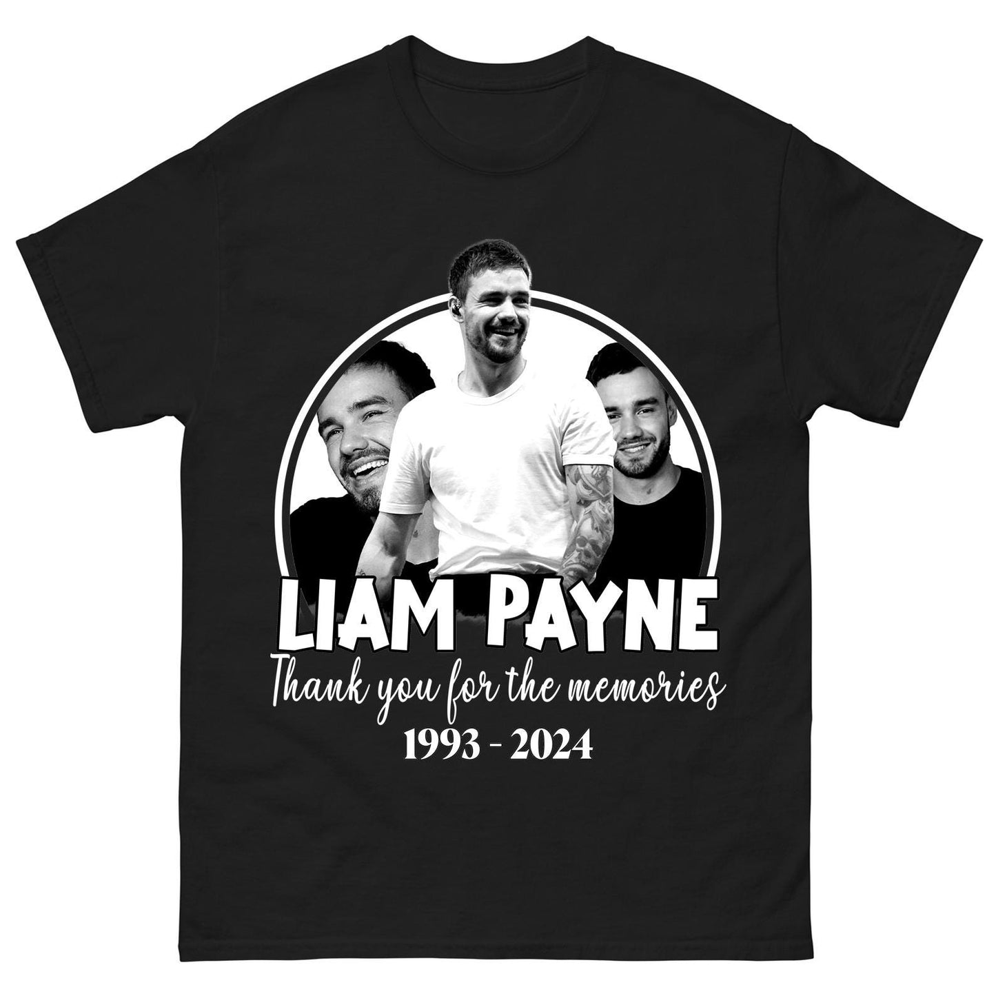 Rip Liam Payne Shirt, Liam Payne Shirt, Liam Payne Tribute Shirt, Liam Payne Memorial Shirt, Liam Payne Thank You For The Memories Shirt