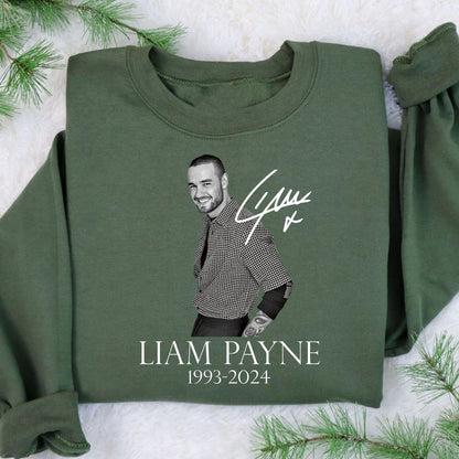 RIP Liam Payne Sweatshirt, In Memory Of Liam Payne T-Shirt, Band Boy Sweater, Liam Payne Fan Sweatshirt, Music Band Sweatshirt