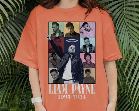 RIP Liam Payne 2024 Shirt, In Memory Of Liam Payne T-shirt, One Direction Tribute Shirt, Thanks For Memories Liam Payne Shirt.
