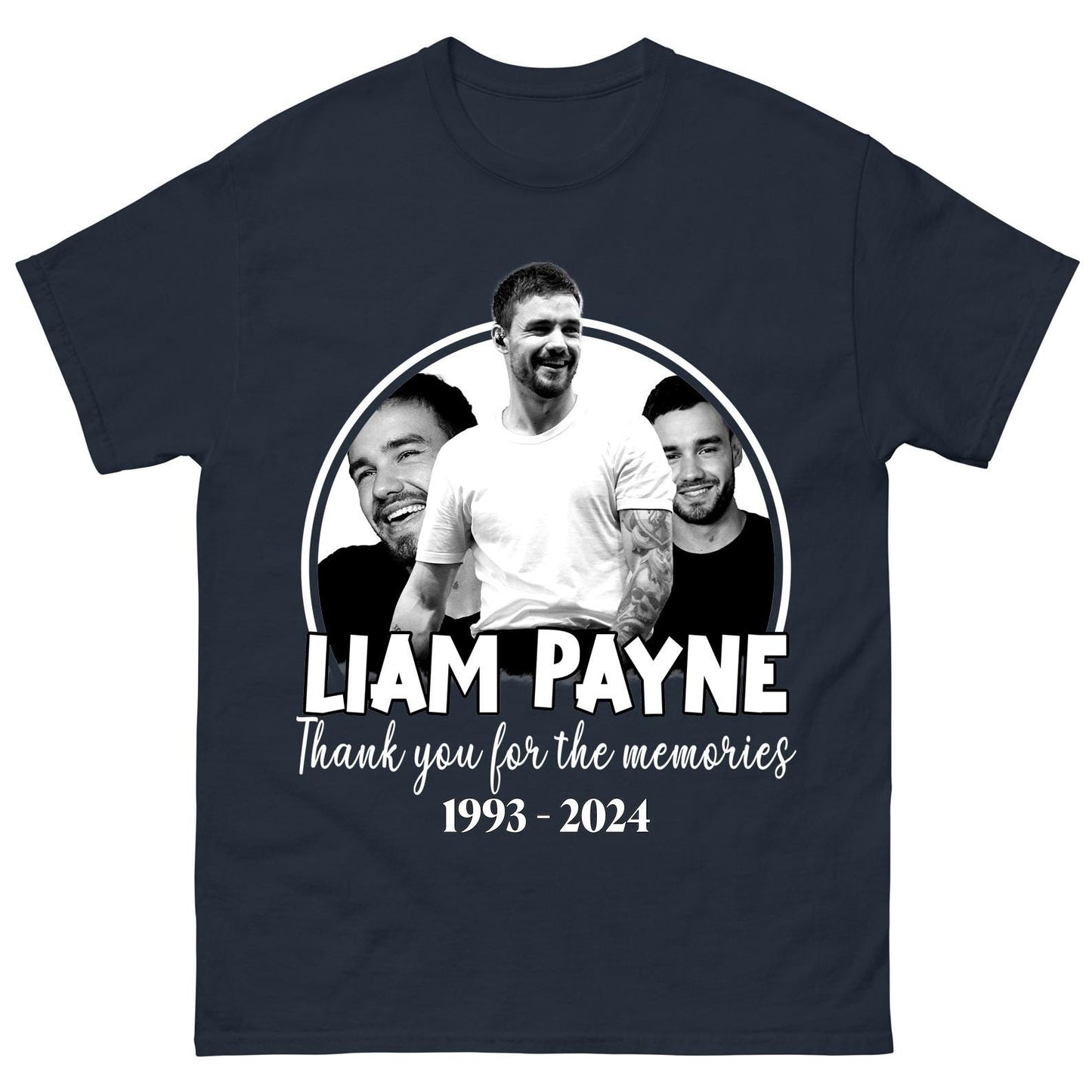 Rip Liam Payne Shirt, Liam Payne Shirt, Liam Payne Tribute Shirt, Liam Payne Memorial Shirt, Liam Payne Thank You For The Memories Shirt