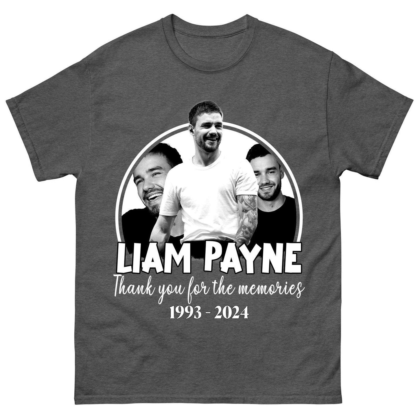 Rip Liam Payne Shirt, Liam Payne Shirt, Liam Payne Tribute Shirt, Liam Payne Memorial Shirt, Liam Payne Thank You For The Memories Shirt