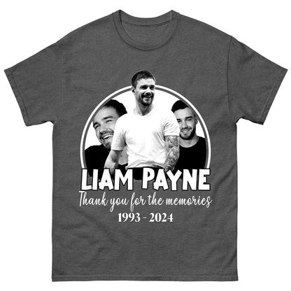 Rip Liam Payne Shirt, Liam Payne Shirt, Liam Payne Tribute Shirt, Liam Payne Memorial Shirt, Liam Payne Thank You For The Memories Shirt