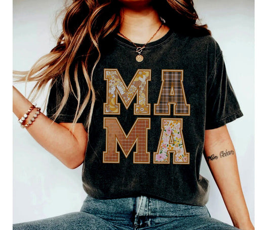 Retro Mama Shirt, Mama Smiley Face Shirt, Mama Shirt, Shirt for Mom for Mother's Day, Mom Shirt, New Mama Shirt, mother day gift