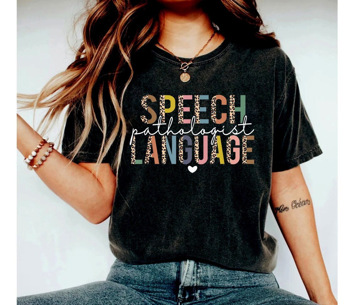 Retro Speech Language Pathologist Shirt, Trendy SLP Gifts, Speech Therapy Tee, Speech Tee For Sped Teacher, Gifts For Speech Therapist shirt