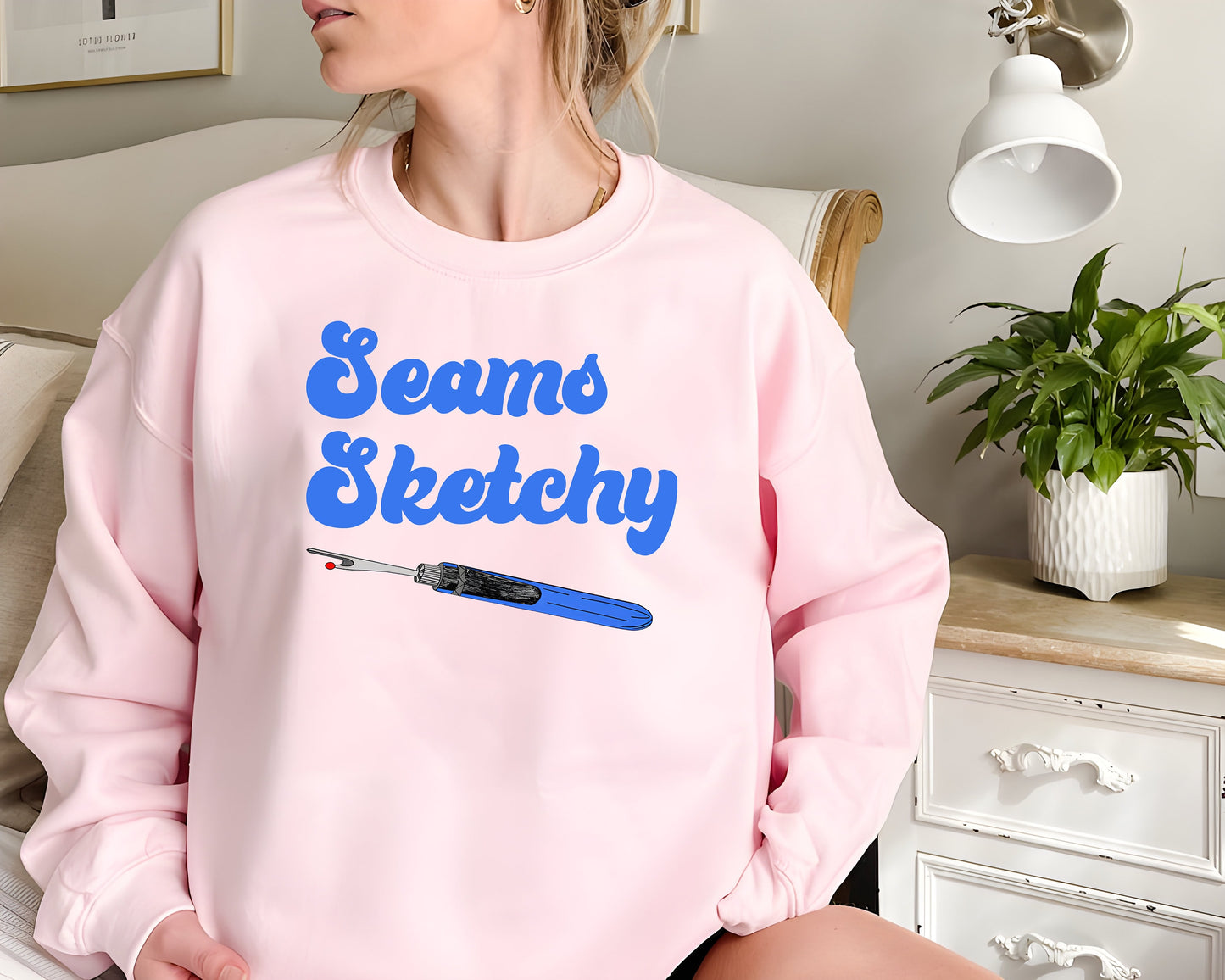 Seams Sketchy Shirt by Elonie Yoder for Coriander Quilts sweatshirt, mother days gift, mama shirt, mom shirt, girl shirt, grandma shirt