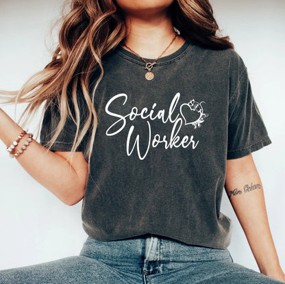 Social Worker Sweatshirt, Social Work Month Gift, Advocate Social Empowerment Shirt, Motivational Appreciation Gift for Social Worker