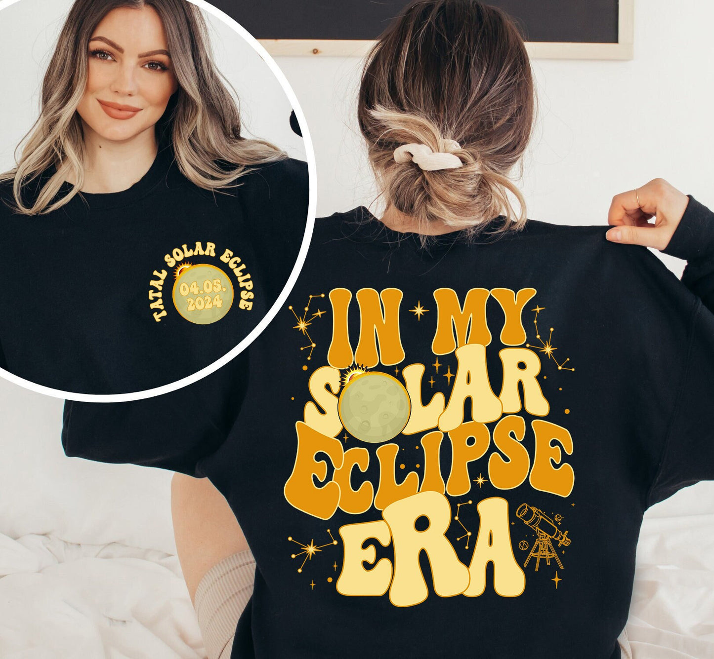 Solar Eclipse Shirt, In My Solar Eclipse Era Shirt, Eclipse Watching Squad Tee, Twice In A Lifetime, Total Solar Eclipse 2024 Shirt