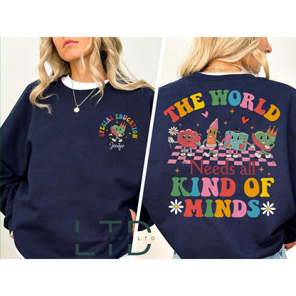 Special Education Teacher Shirt, Custom Sped Teacher Shirt, Teacher Appreciation Gift, Back To School Tee, Neurodiversity Rbt Inclusion